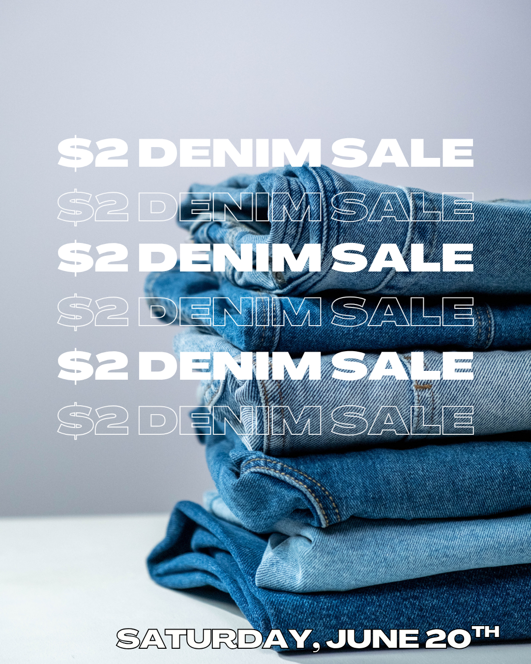 $2 Denim Sale